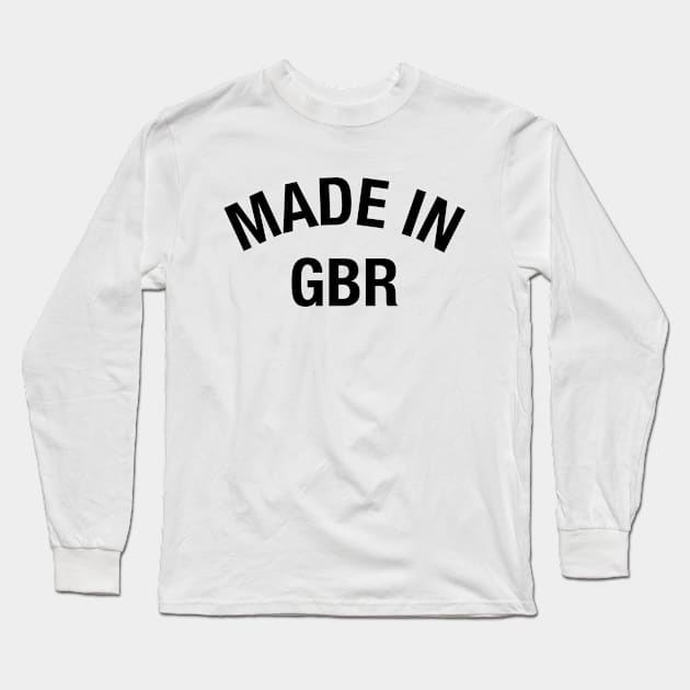 MADE IN GREAT BRITAIN Long Sleeve T-Shirt by eyesblau